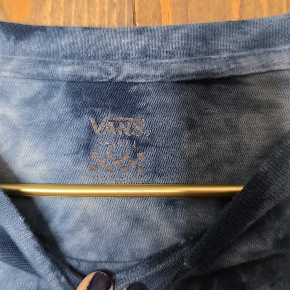 Vans Blue Tie-Dye T-Shirt